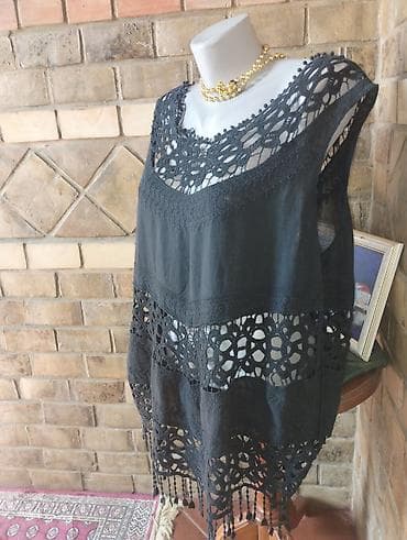 okay tunika: Tunika L/XL nošena par puta može preko kupaćeg za more — 3