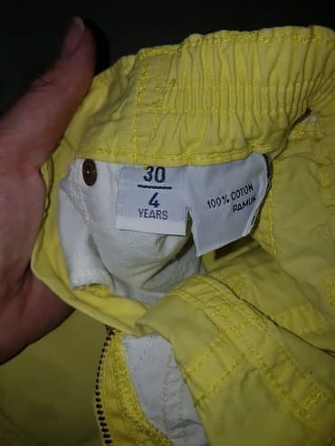 polovne haljine za devojcice: 104-110, color - Yellow — 2