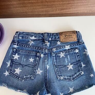 Bodiji i zeke za bebe: Presladak original Ralph Lauren Polo sorts za devojcice Nije puno — 6