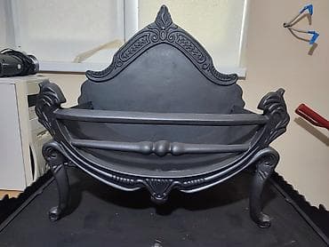 Maintenance devices: Liveno gvozdeno ognjište/korito za kamin sa dekorativnom podlogom - — 4