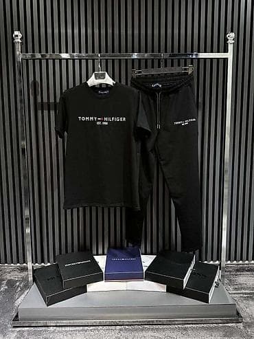 karl lagerfeld majice cena: Muški komplet majica + trenerka pantalone – brendirani modeli - Set — 4