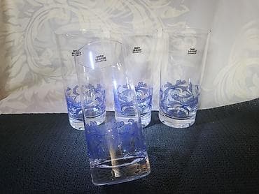 maxi čaše kuhn rikon: Luksuzne nove case Spode Blau Italija Hi Ball. Set od 4 nove luksuzne — 9