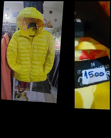 žute pantalone: Ženske lagane jakne – više modela i boja 1) Žuta jakna sa kapuljačom — 1