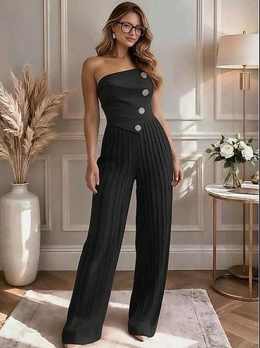 svecani kombinezoni za zene: Elegantni ženski kombinezon bez bretela Kombinezon:3100 rsd ✨️ — 4