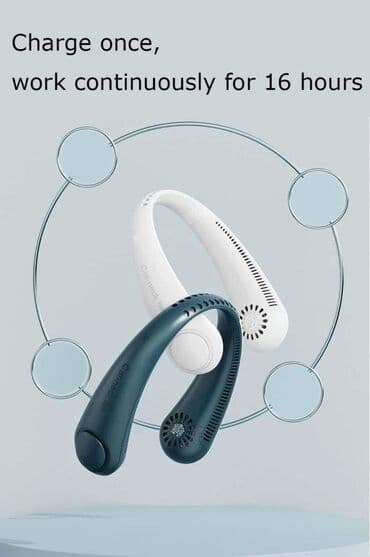Hlađenje: Mini Ventilator za Vrat NOV Arctic Air Cooler USB Prenosivi — 7
