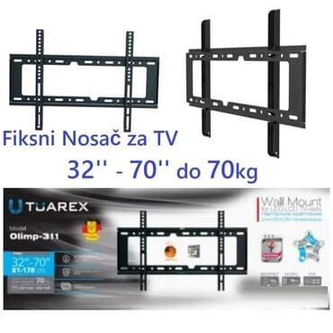 TV Nosač fiksni OLIMP-311 32"-70" do 70kg Brend: UTUAREX Model na lalafo.rs TV Nosač fiksni OLIMP-311 32"-70" do 70kg Brend: UTUAREX Model