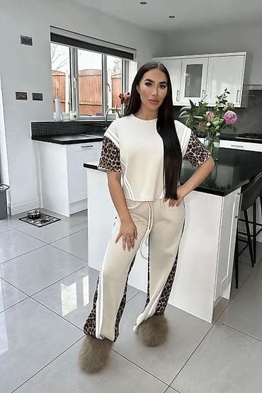 dior beograd: 🔥Dvodeleni ženski set – trenerka sa leopard detaljima
✅3300 din — 3