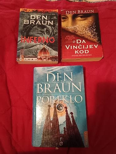 trimer u lidlu: Komplet knjiga Dena Brauna na srpskom jeziku: - **Inferno** - **Da — 1