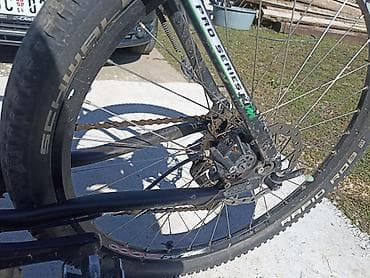 masa i medved: Planinski bicikl 26" - Ram od aluminijuma, zavareni spojevi, zelena — 2