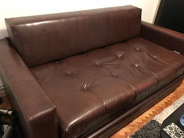 Dvosed od eko kože, dimenzije 190 x 100 cm. - Materijal: kvalitetna