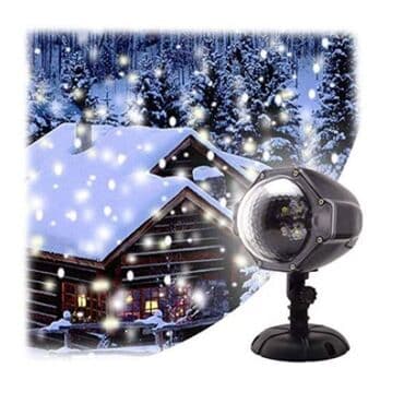 trakaste zavese cena: Cena 1650 din SNOW FLOWER LAMP Projektor snežnih pahulja Ovaj LED — 4