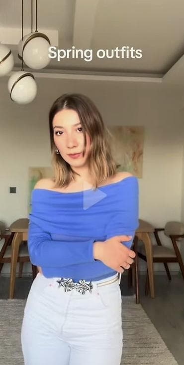 Bluze: Zara top vel. S – prolećni model s otkrivenim ramenima - Kroj — 3