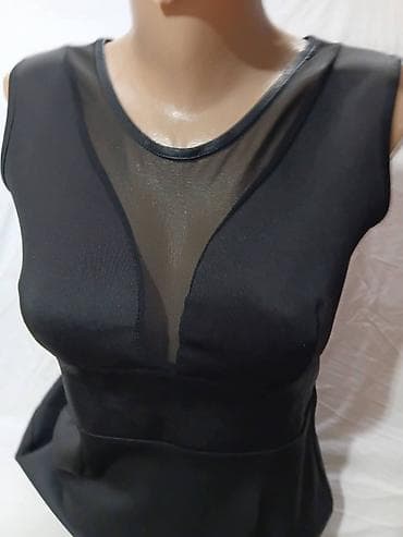 Haljine: Elegantna crna koktel haljina Christiane Road s/m - Kroj: uska — 4