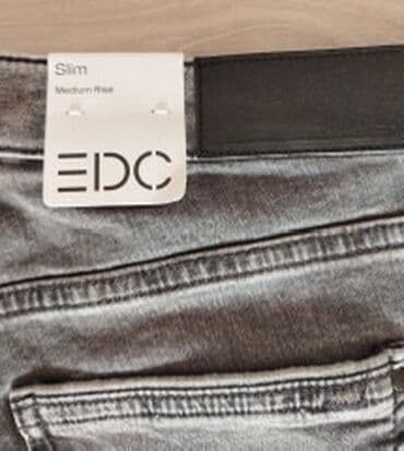 srebrni lanac sa krstom cena: 28, 32, Jeans, Regular rise, Other model — 3