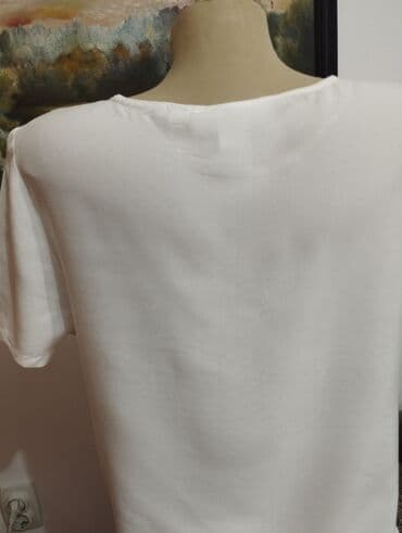 rajf za devojčice: H&M, M (EU 38), Viskoza, bоја - Bela — 6