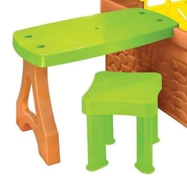 plastične kućice za decu: KUCICA SA PULTOM I KLUPOM GARDEN HOUSE 🥰 Plasticna kucica je zabavno — 2