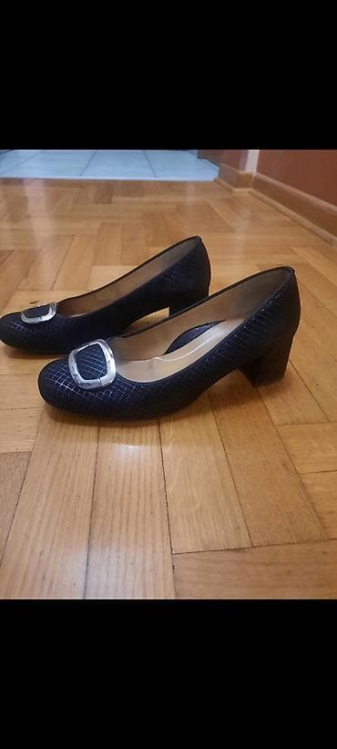 Elegantne baletanke – tamnoplave - Model: klasične baletanke sa