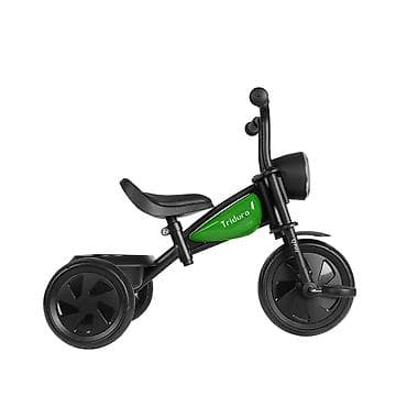 rucke za ogradicu za bebe: Qplay tricikl Triduro – zelena boja - Stabilna vožnja za najmlađe — 1