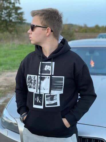 exit duksevi: Calvin Klein muški duks sa kapuljačom Novo Veličine s m l xl 2xl 3xl — 5