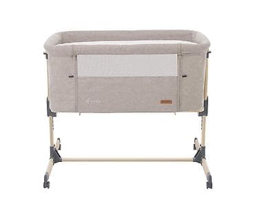 patike sa satenskim pertlama: KIKKA BOO Kolevka AMARIS wood dekor – beige Šifra proizvoda: KKB2 — 7