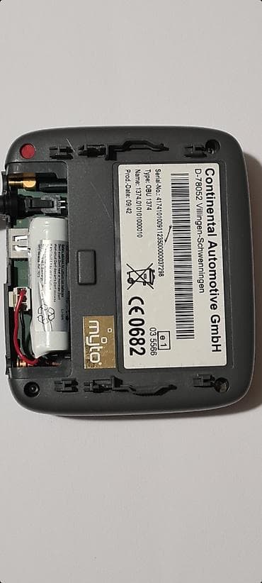 duks za menjač: Myto OBU uređaj za putarinu (Continental Automotive GmbH – model OBU — 6