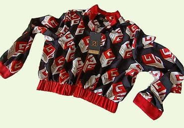 parfemi originali: Dvodijelni ženski komplet – satenski set jakna + pantalone Elizabeta — 3