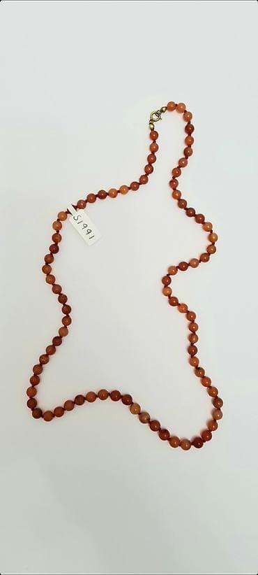 naocare u obliku srca: • Na prodaju stara, a potpuno nova lepa ogrlica od karneola! - Čuvana — 10