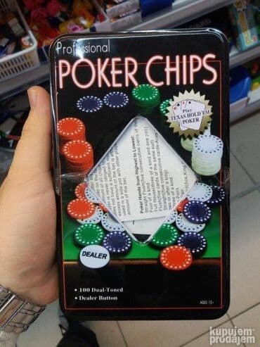 Društvene igre: Poker Chips drustvena igra 699 dinara IMA VISE KOMADA NA STANJU — 1