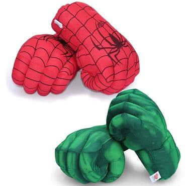 polovne haljine za devojcice: Cena 2100 din MARVEL velike bokserske rukavice Spider-Man i Hulk — 3