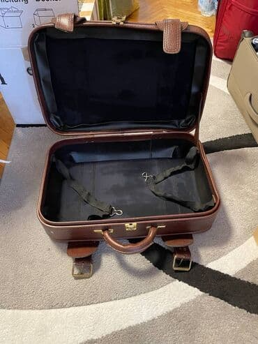 zenske mokasine broj 42: Medium suitcase, color - Brown — 3