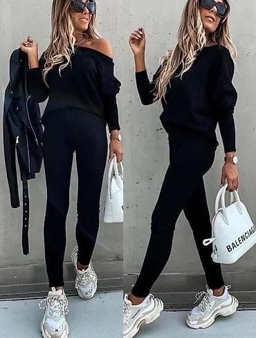 katrin pantalone: 💫Ženski komplet – duks i helanke/jogger pantalone
✅2000 din — 3