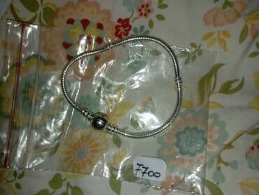 sterling silver 925: Charm bracelet, Pandora, Material: Silver — 14