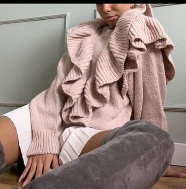 Women's Sweaters, Cardigans: Džemper premekana trikotaža DIVAN model i kvalitet VEL S M L Novo — 1