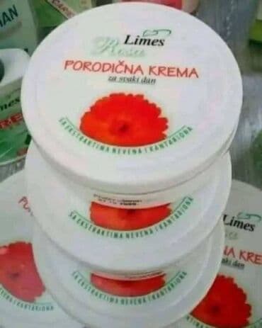 krema sa puzevom sluzi: Porodična krema brenda Limes, sa ekstraktima nevena i kantariona — 1
