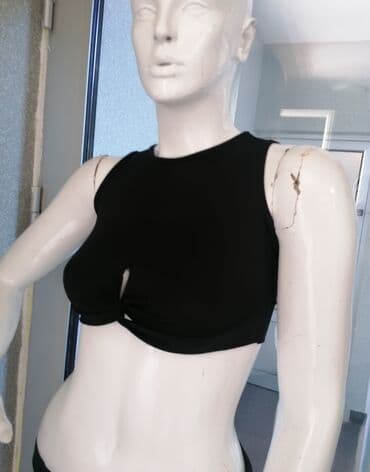 c a basic majice: S (EU 36), Lycra, color - Black — 3