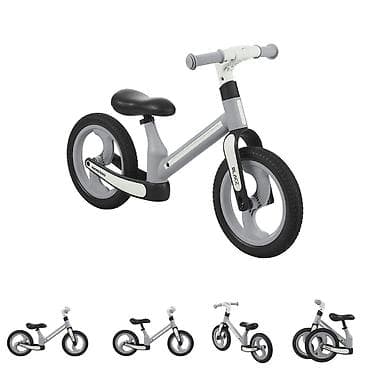 Dečiji bicikli: KIKKA BOO Blace sklopivi balance bike – grey Lagani balans bicikl bez — 10