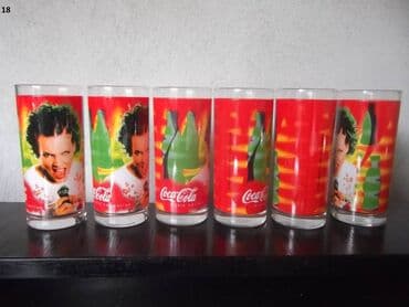 saksije sa nogicama: CocaCola čaše kompleti Kao sa slika Polovno kao novo Odlično Ne — 21