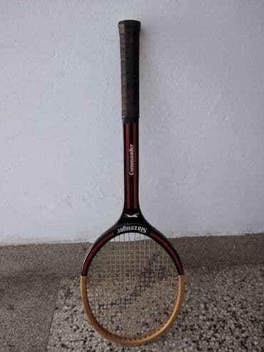 Stoni sportovi: Tenis reket Slazenger drveni,vintage,malo iskrivlljen — 1