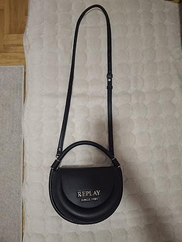 Replay ženska torbica preko ramena - Model: polukružna crossbody