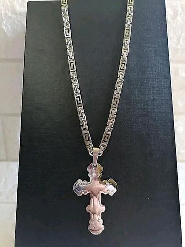 swarovski beograd: Lanac sa krstom Hirurški čelik
Cena:2950 din
💋 — 7