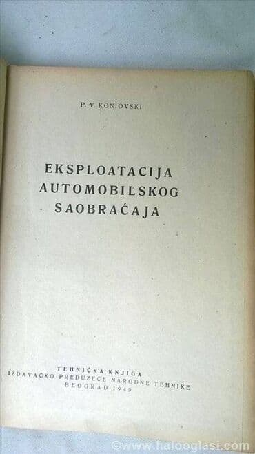 sila sve epizode sa prevodom na srpski: Knjiga:Eksploatacija automobilskog saobracaja 1949.,335 str,srp — 3