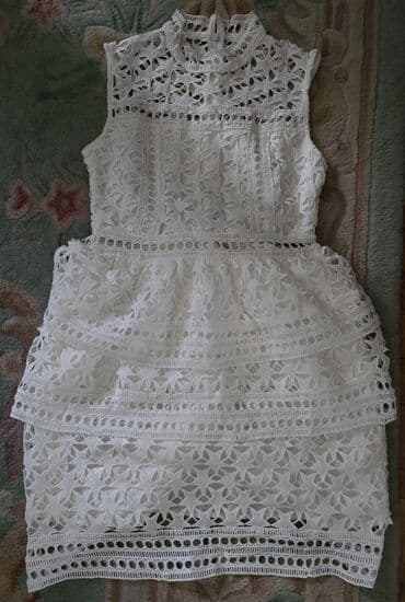 haljine numoco: S (EU 36), color - White, Cocktail, With the straps — 9