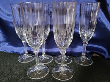 swarovski case za vino cena: Case nove za vino Luminarc Francuska 80te. Cese,sve na njima odsjaj — 10