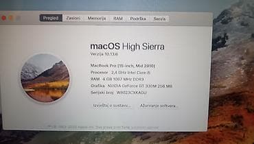 apple: Apple MacBook Pro 15" i5 (Mid 2010) – model A1286 - Ekran: 15 inča - — 3