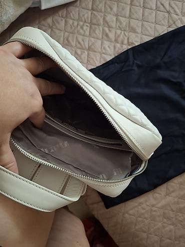 desigual ranac cena: Le Silla ženski kožni ranac – bela boja - Materijal: prirodna koža — 4