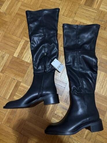 baletanke sa otvorenim prstima: Čizme, Zara, 38 — 4