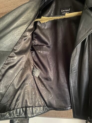 blejzer sa sljokicama: Kožna ženska biker jakna Luciano Collection – crna - Materijal: 100% — 5