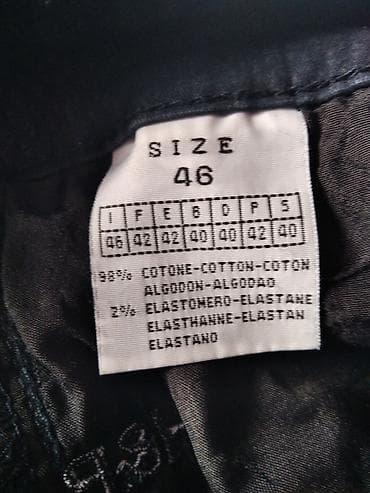crop jakne: Teget muške pantalone – Harmon & Blaine 11 - Model: chino/pametne — 2