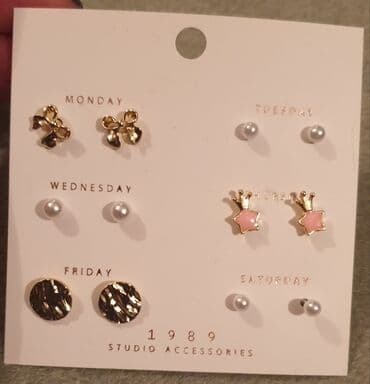 polaroid naocare beograd: Earrings set, Material: Stainless steel — 2