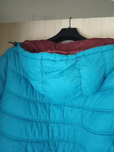 patka: 4F muška zimska jakna, veličina L. - Boja: tirkizno plava spolja — 2